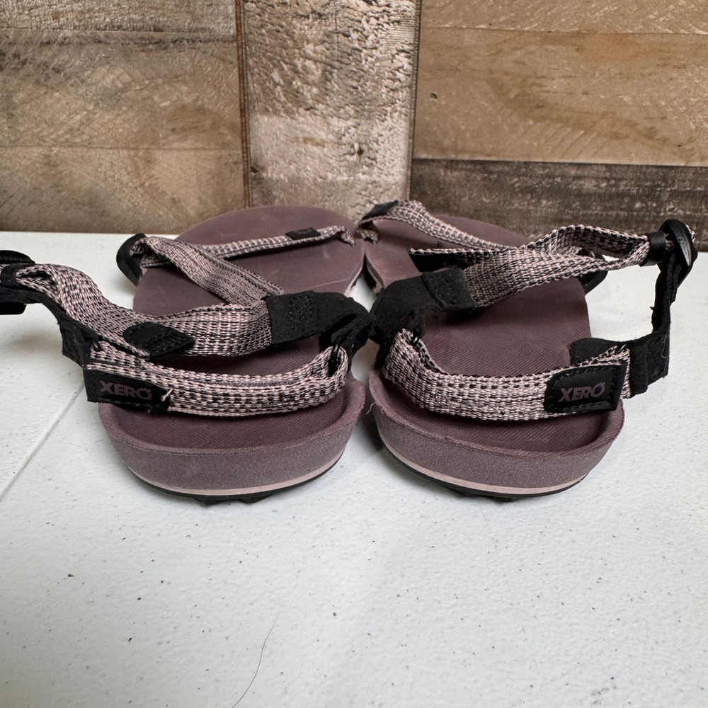 Xero Shoes Sandals Womens Size 8 Mauve Black Z-Trail EV Minimalist Sport Hiking - Picture 3 of 6